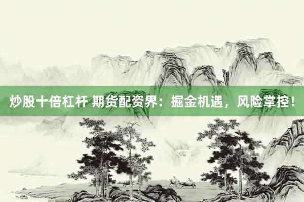 炒股十倍杠杆 期货配资界：掘金机遇，风险掌控！
